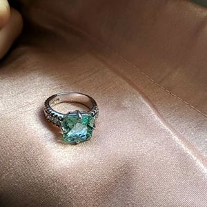 Beautiful aquamarine like stone ring